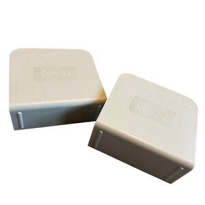 Caraway Two Magnetic Pot Pan Lid Spacers Organizers Stands Cream Kitchen Storage